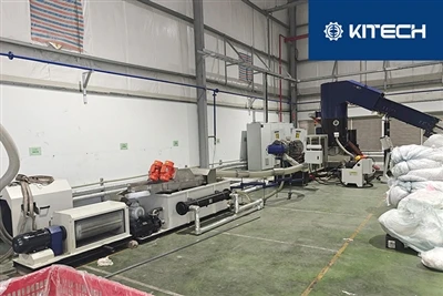 Проект Kitech у В'єтнамі: одноступенева машина для гранулювання KCP80